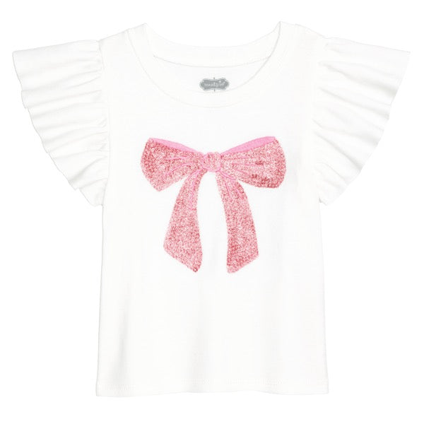 Bow Ruffle Tee