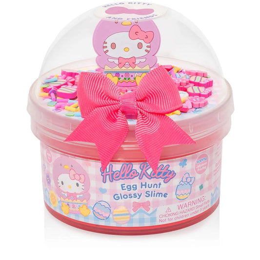 Hello Kitty Egg Hunt Glossy Slime