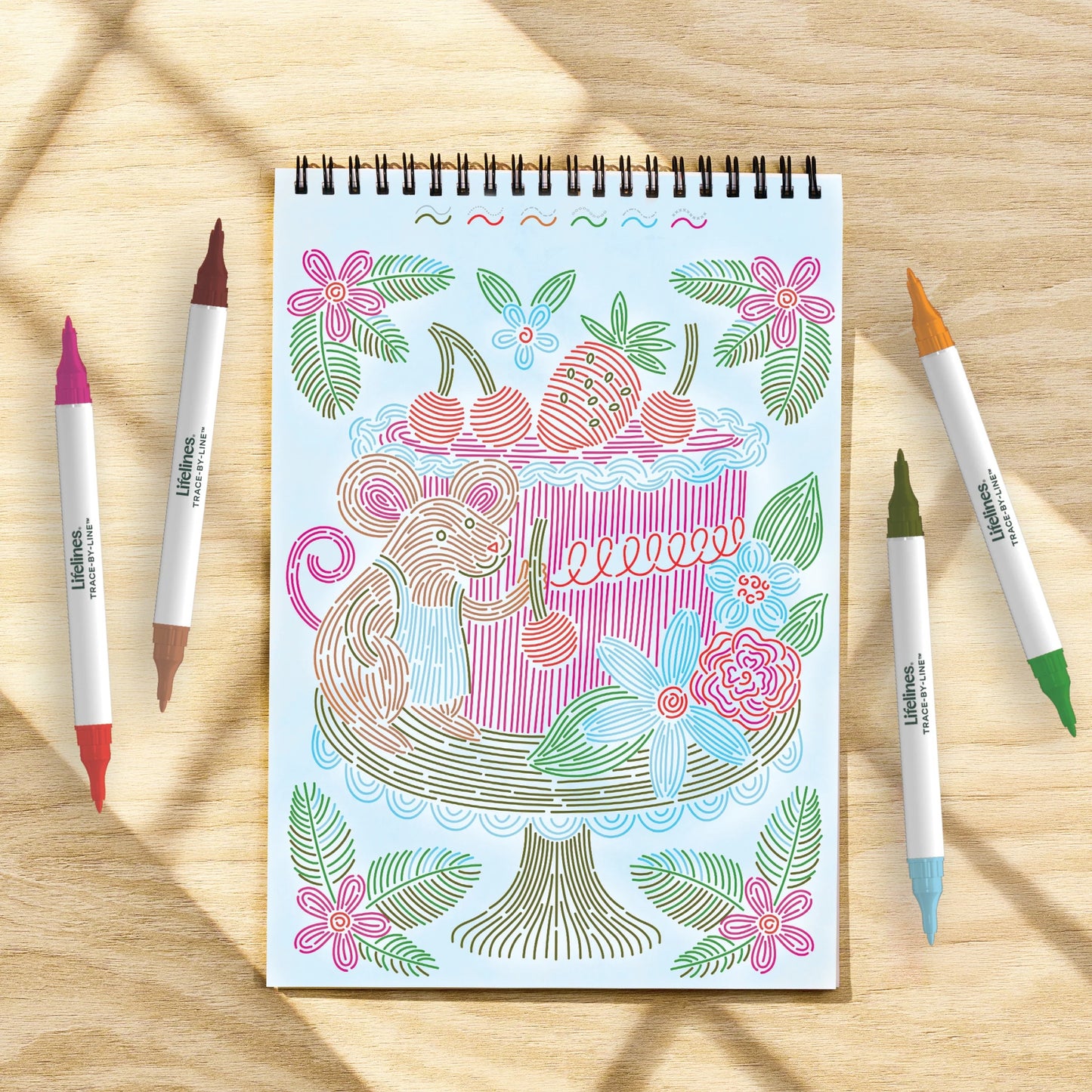 FlowArt: Trace-By-Line Woodland Whimsy