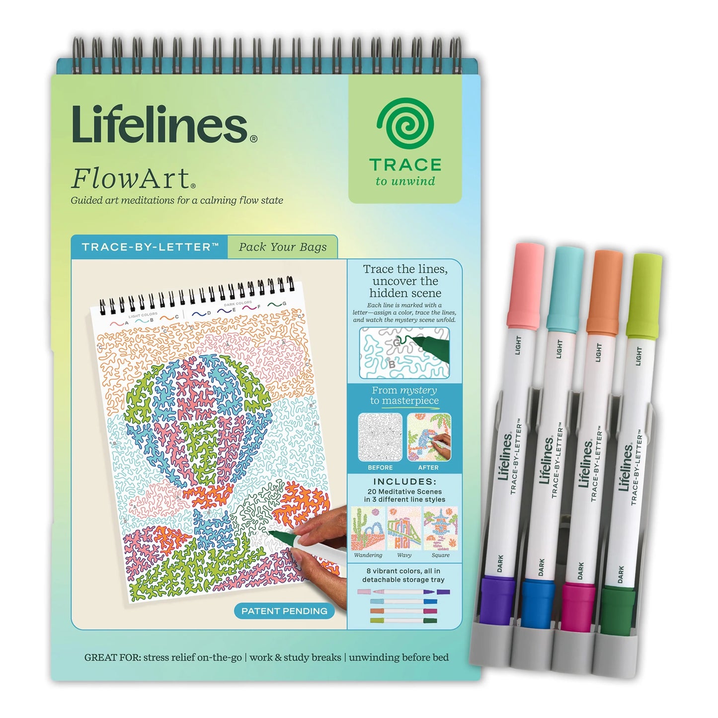 FlowArt: Trace-By-Line Pack Your Bags