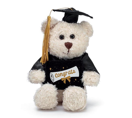 Cream Grad Bear