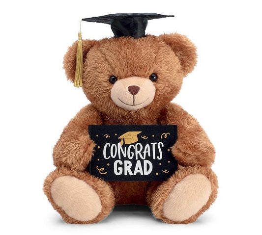 Brown Graduation Bear