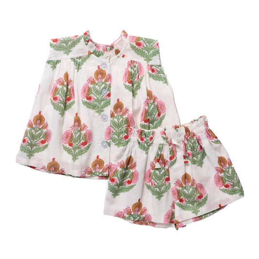 Pink Bellflower Misha 2-PC Set