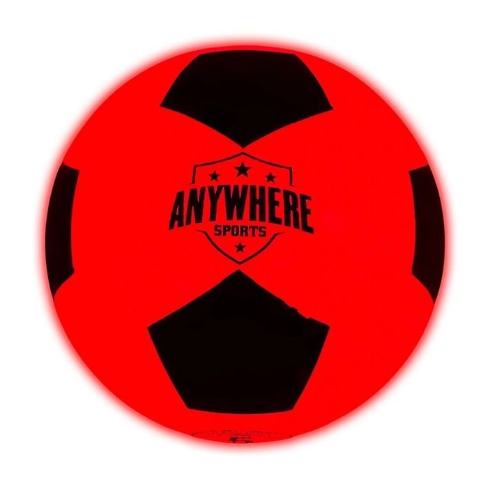 Orange Light-Up Soccer Ball