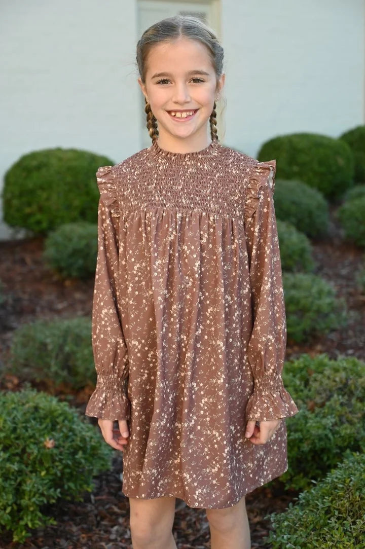 Lottie Brown Sugar Blooms Dress