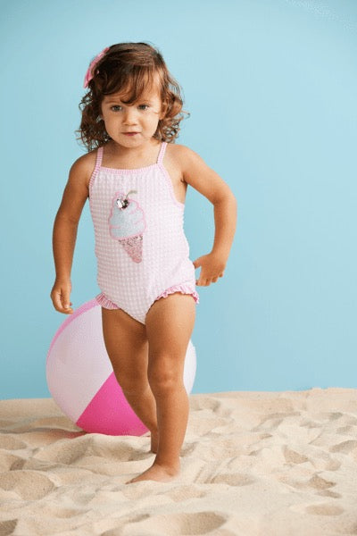 Glitter Ice Cream Swimsuit