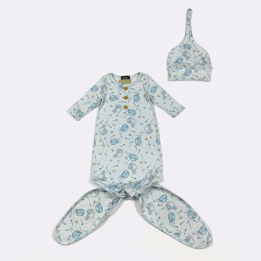 Hole in One Knotted Gown