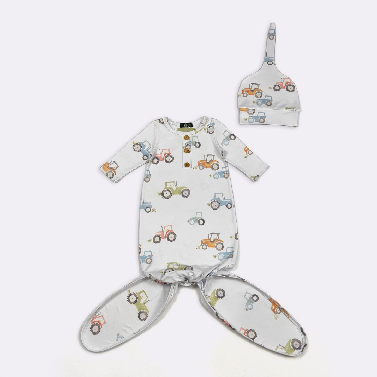 Tractor Trot Knotted Gown