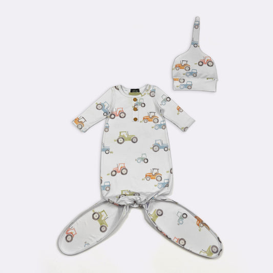 Tractor Trot Knotted Gown