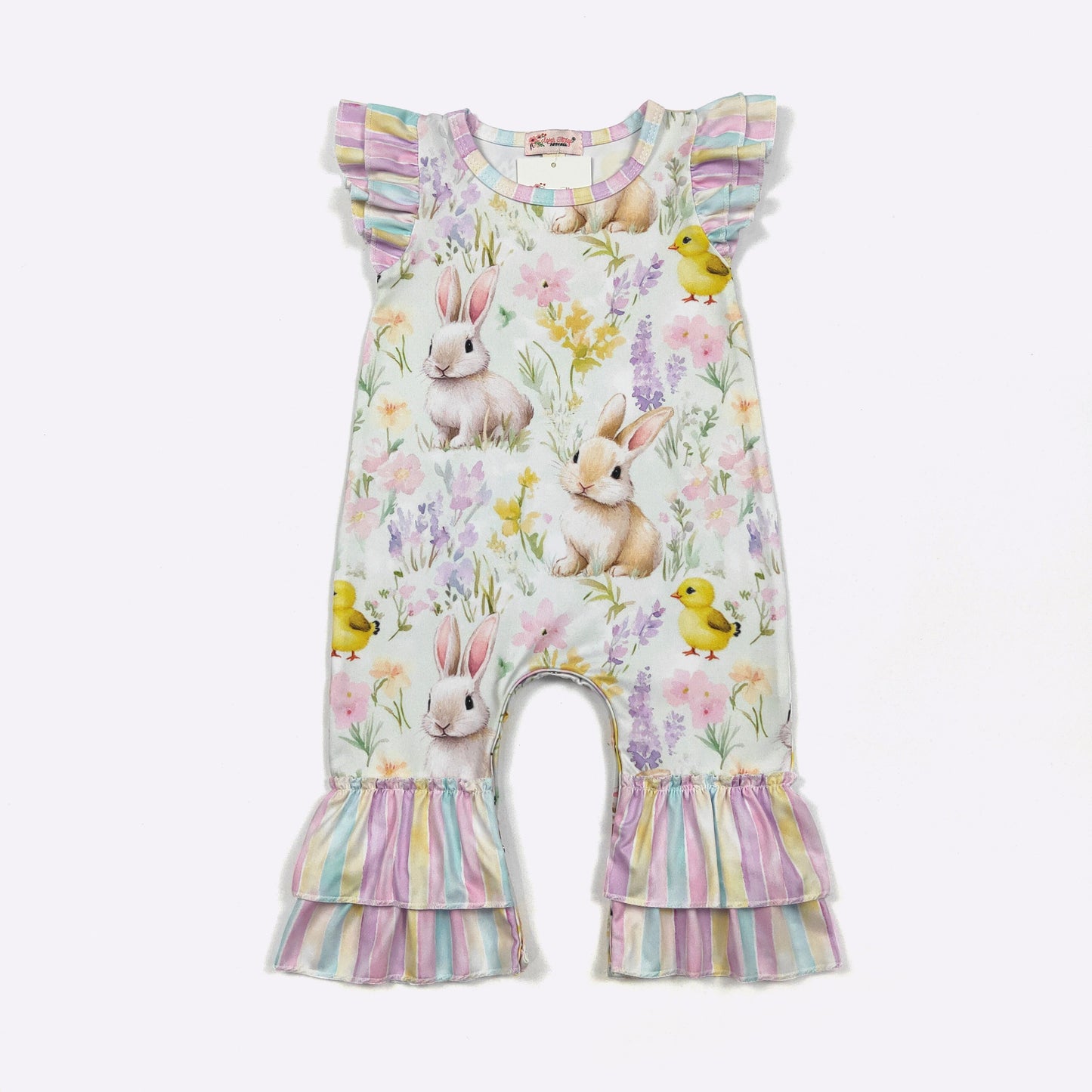 Chicklet and the Hare Baby Romper