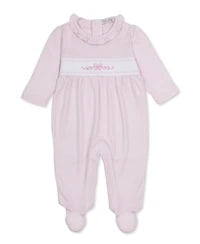 Classic Treasures Pink Stripe Footie