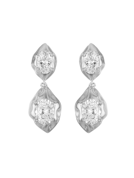 Kalynn Drop Earring - Silver