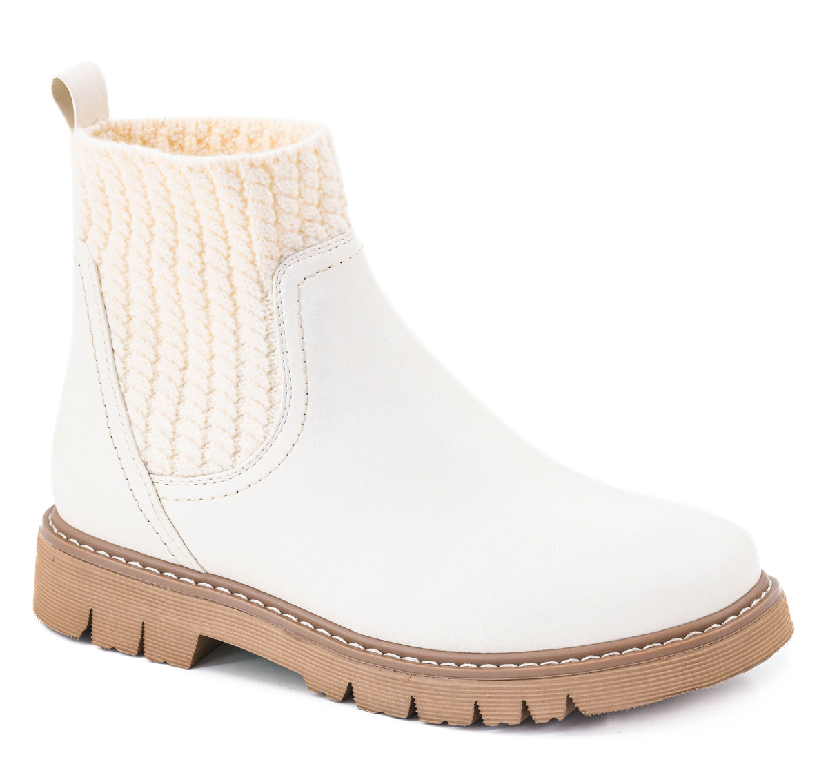 Keep Me Warm Ivory Booties