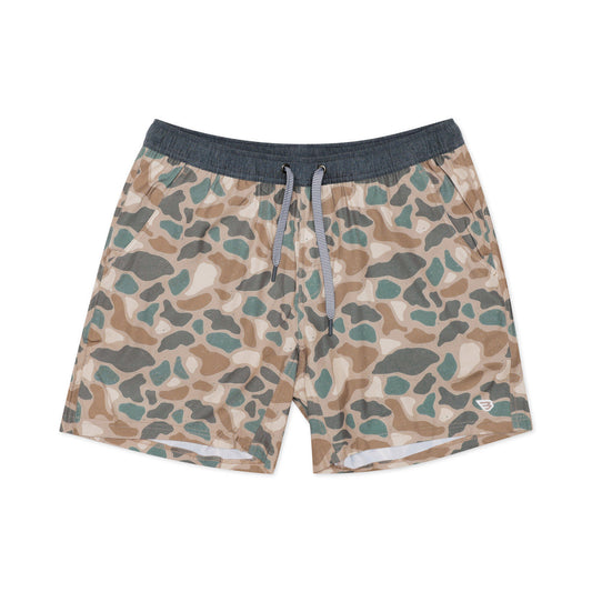 Athletic Short - Camo - Grey Liner 5.5" Men