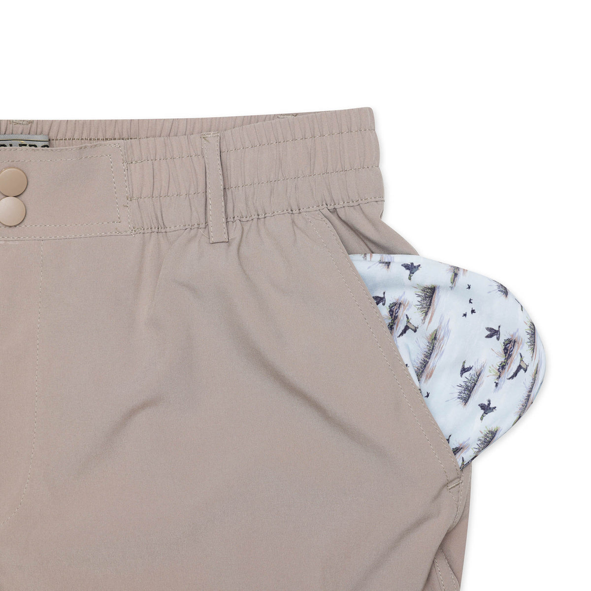 Everyday Short - Cobblestone Khaki - Duck Hunt Pocket 5.5" Men