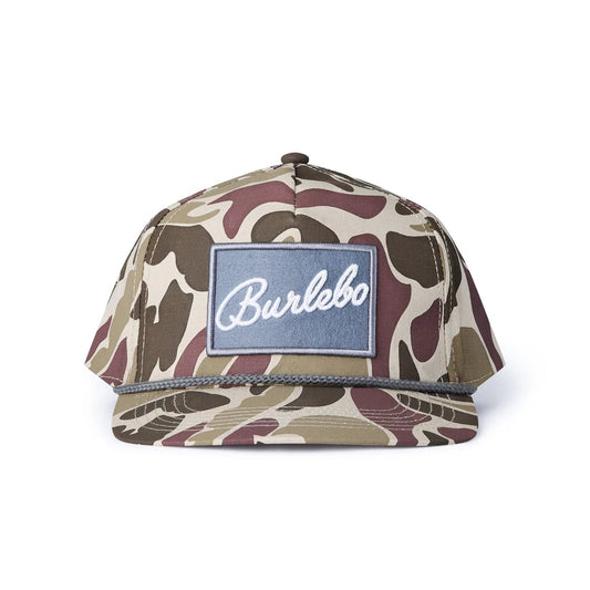 Cap - BURLEBO Grey Patch - Camo Men