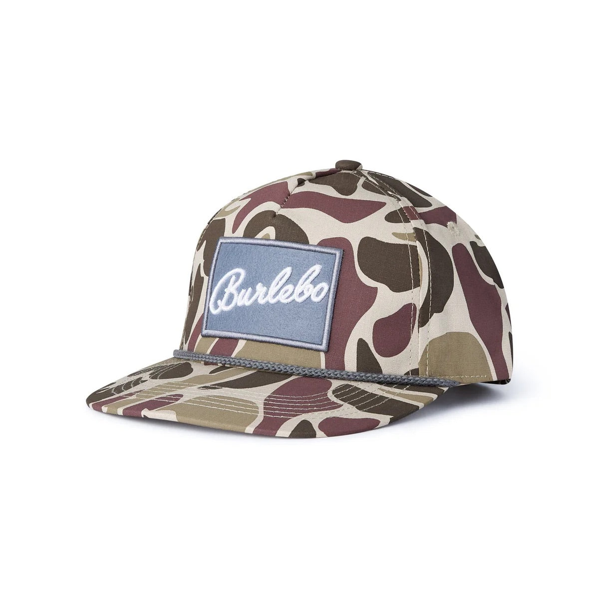Cap - BURLEBO Grey Patch - Camo Men