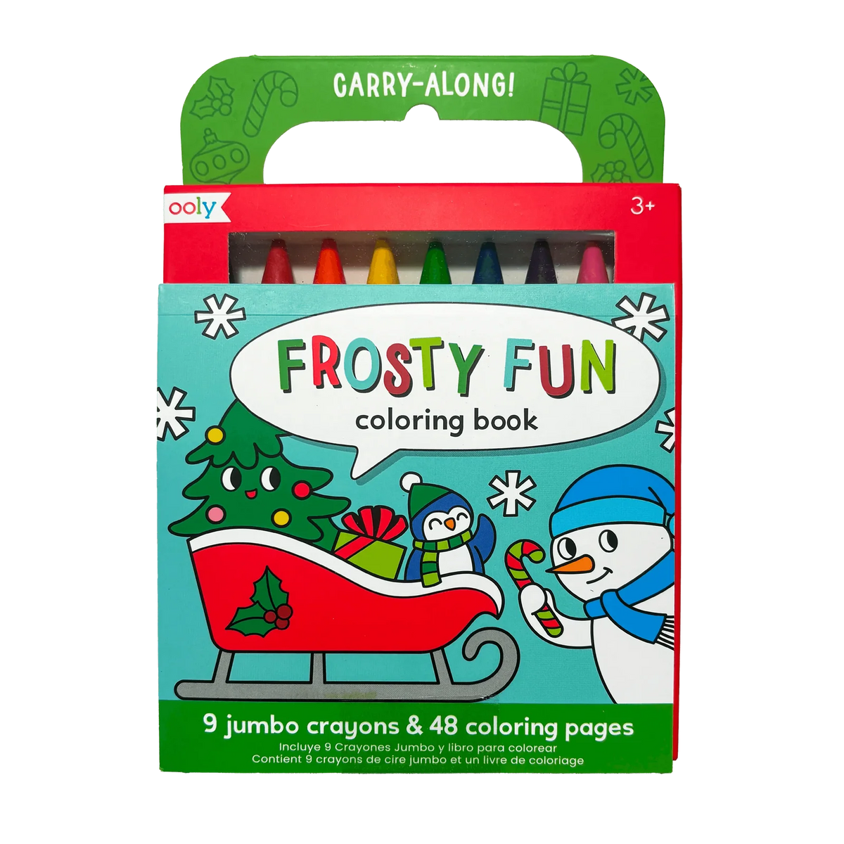 Carry Along: Frosty Fun Coloring Book Set