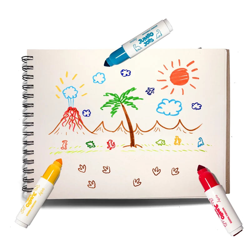 Jumbo Dots Stamp Markers: Dinosaurs