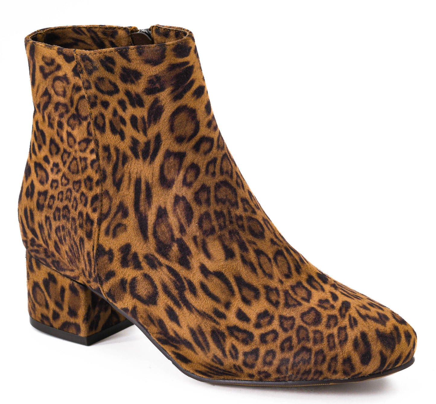 Down On The Low Leopard Booties