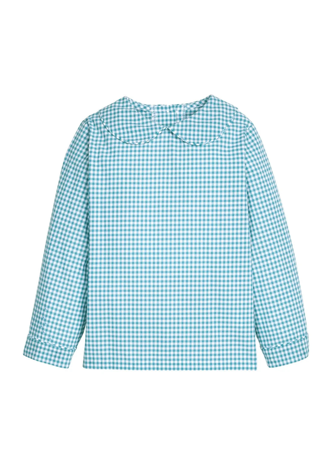 Peter Pan Shirt - Alpine Gingham