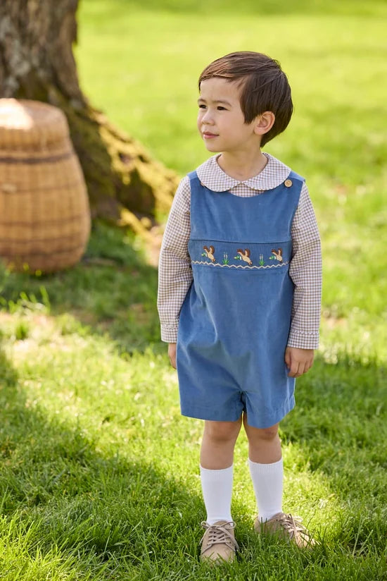 Smocked Vintage John John - Flying Mallard