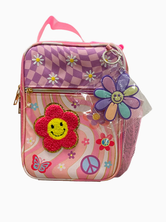 Flowered Wavy Lunch Bag