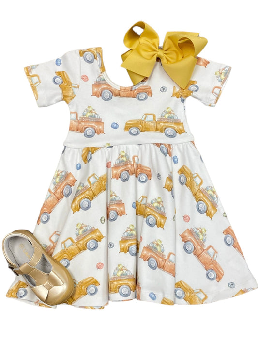 Happy Harvest Cotton Dress