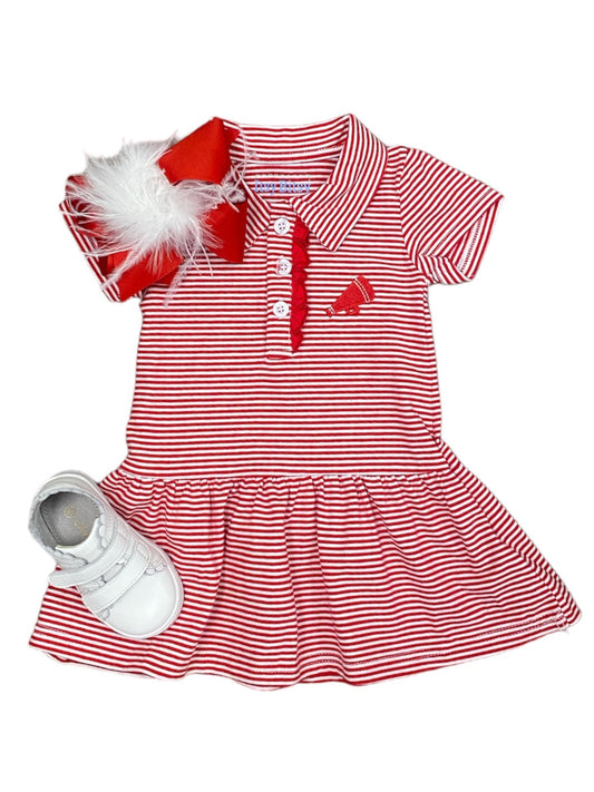 Megaphone Polo Dress