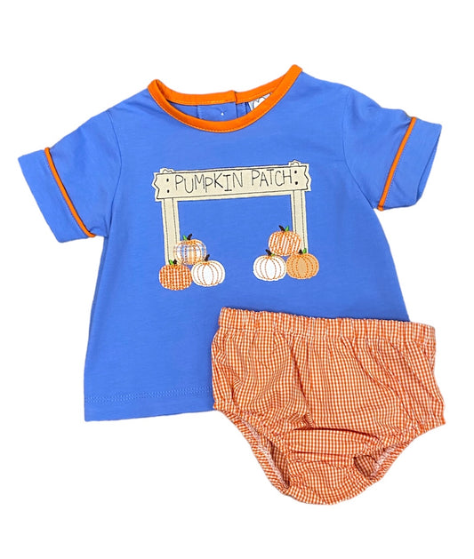 Pumpkin Patch Boy Bloomer Set