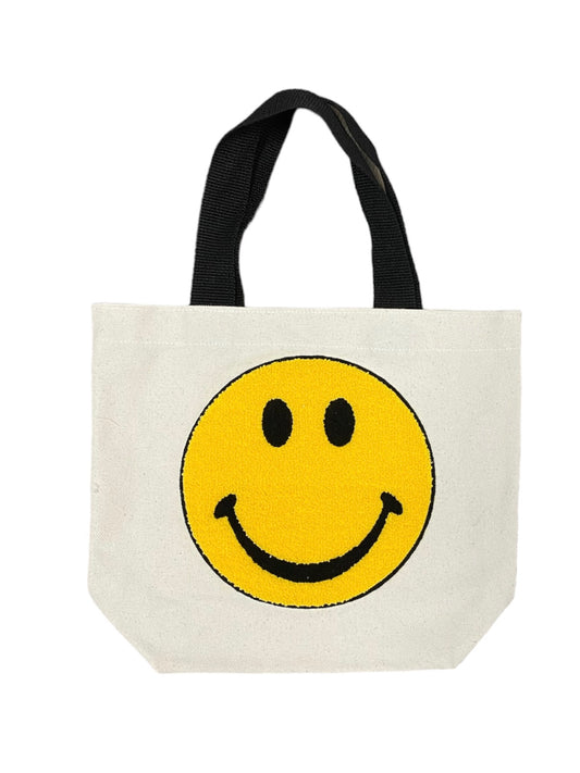 Smile Patched Tote