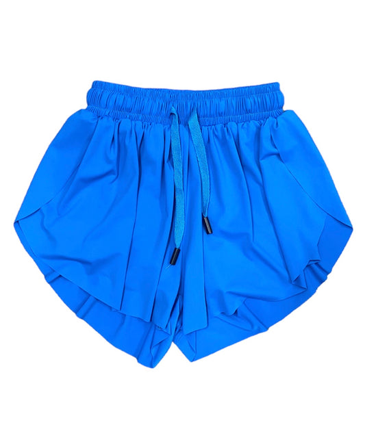 Bright Blue Butterfly Shorts