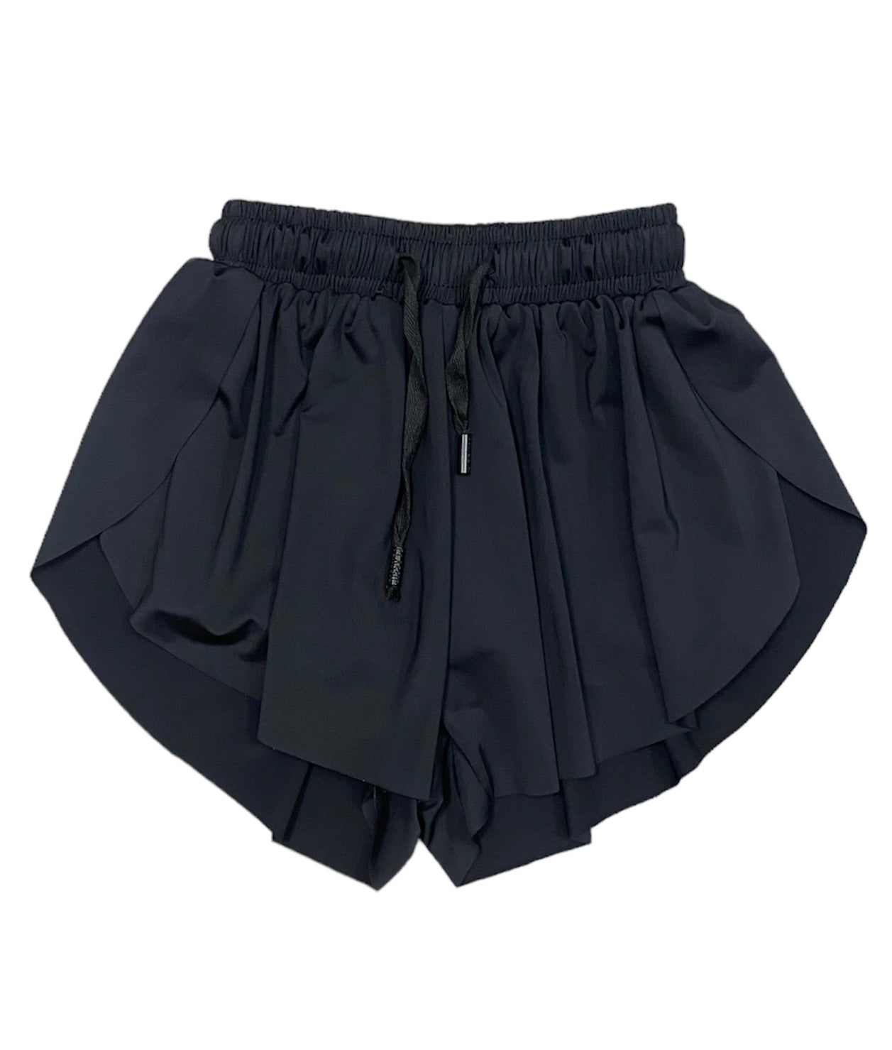 Juniors Black Butterfly Shorts
