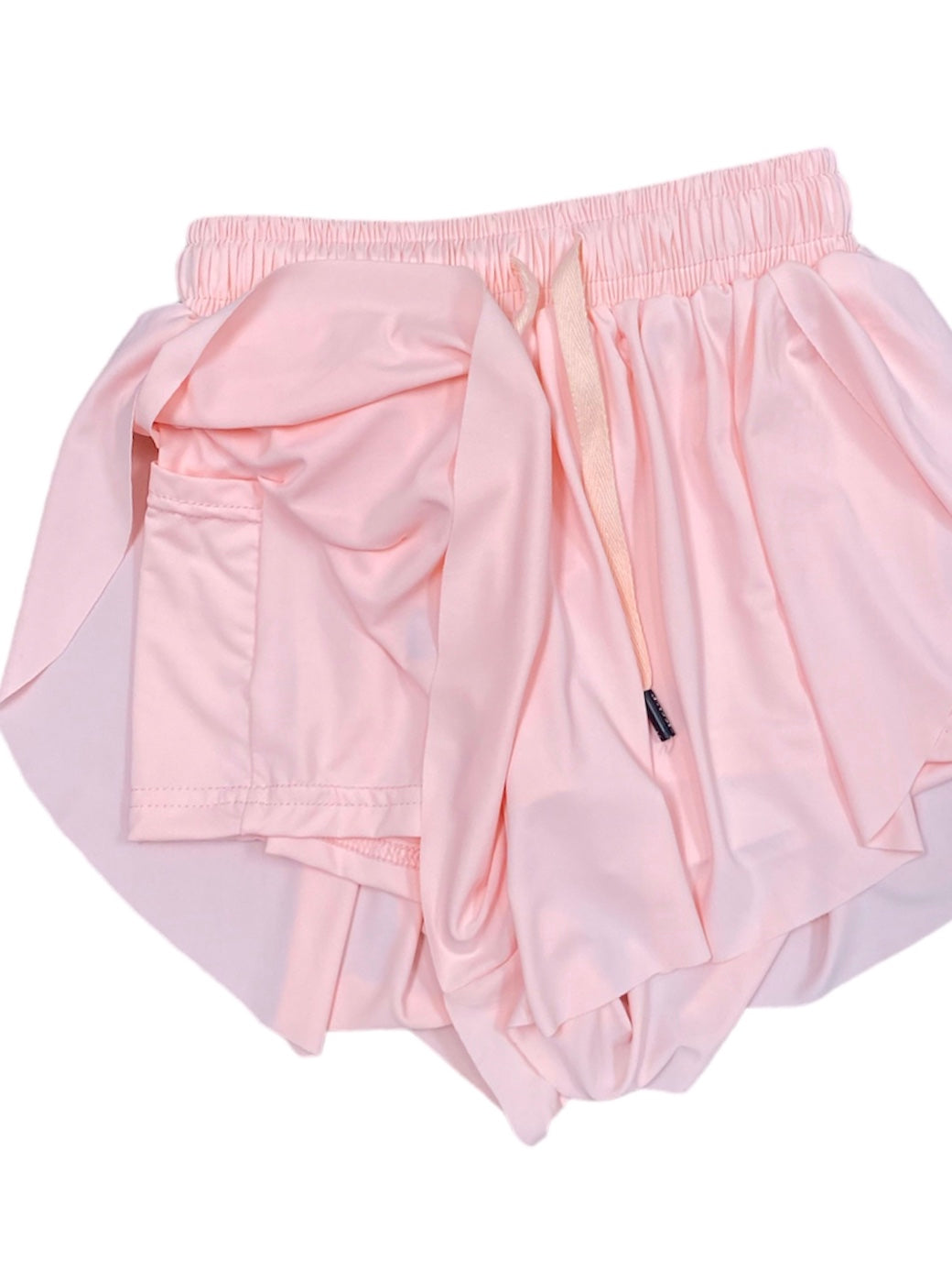 Light Pink Butterfly Shorts