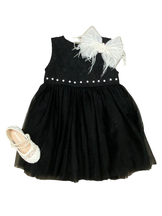 Lace Bodice Tulle Dress