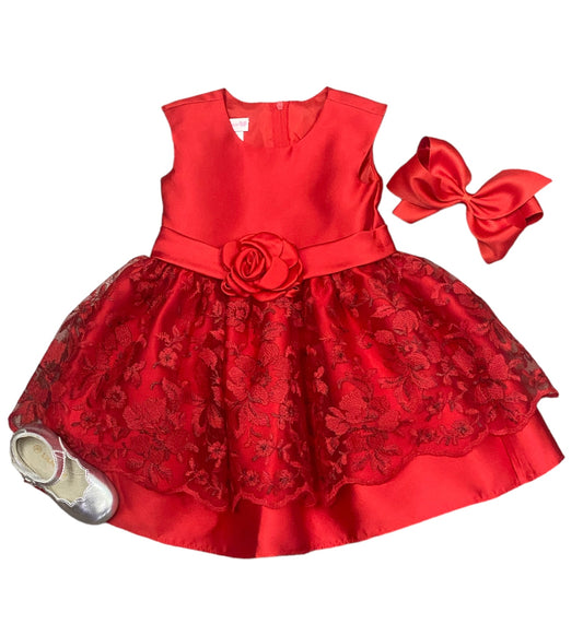 Noella Rosette Dress