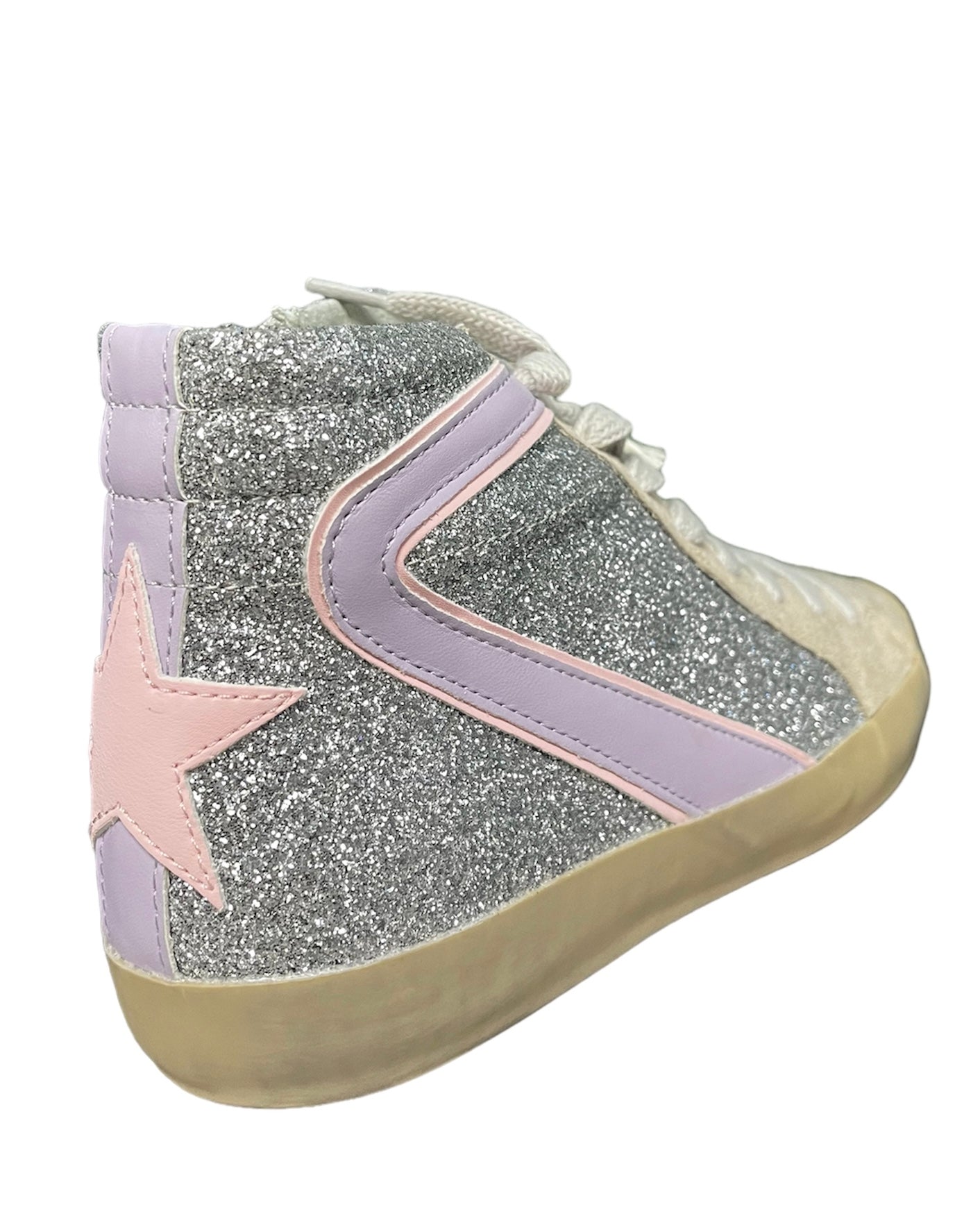 Rooney Kids - Pink/Purple Silver Glitter