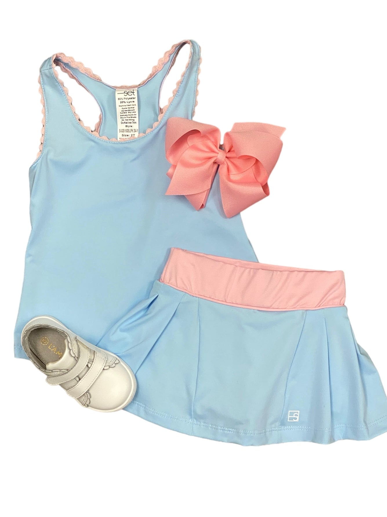 Sarah Skort Cotton Candy Blue/Pink