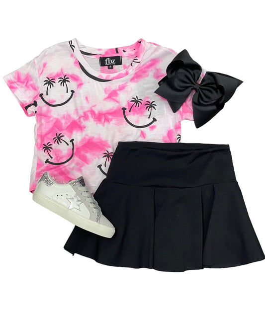 Black Athletic Skort