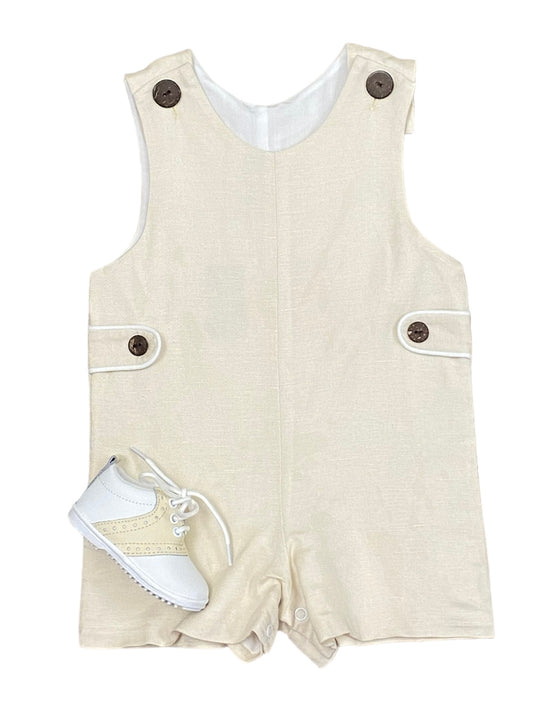 Khaki Linen Jon Jon