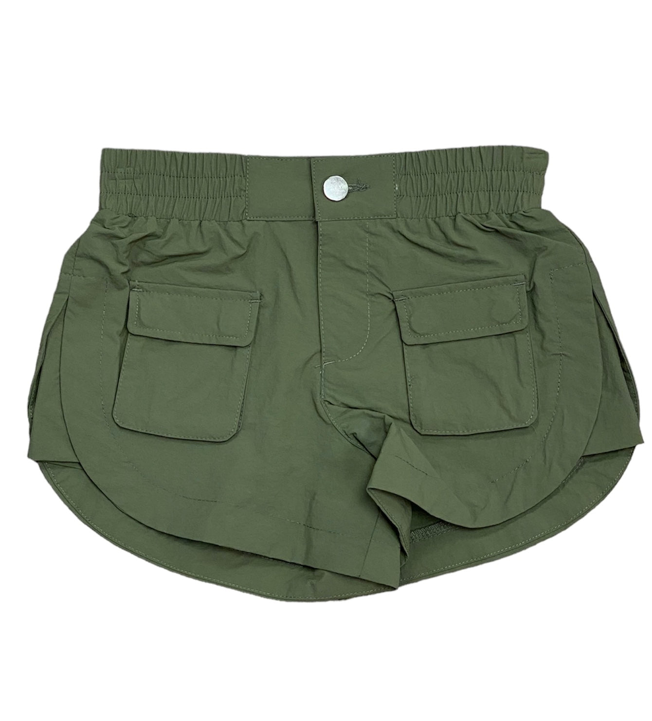 Olive Cargo Shorts
