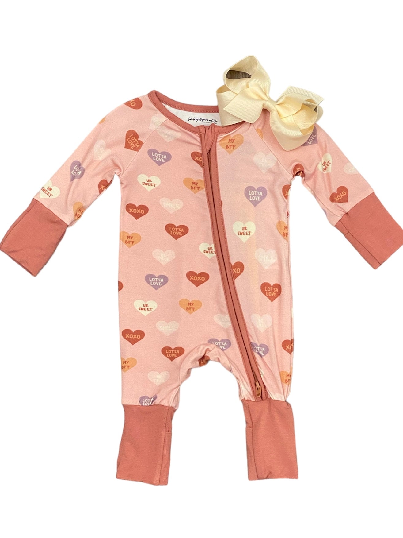 Girl’s Hearts Romper
