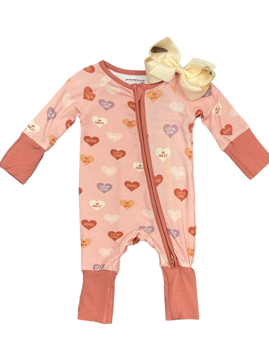 Girl’s Hearts Romper