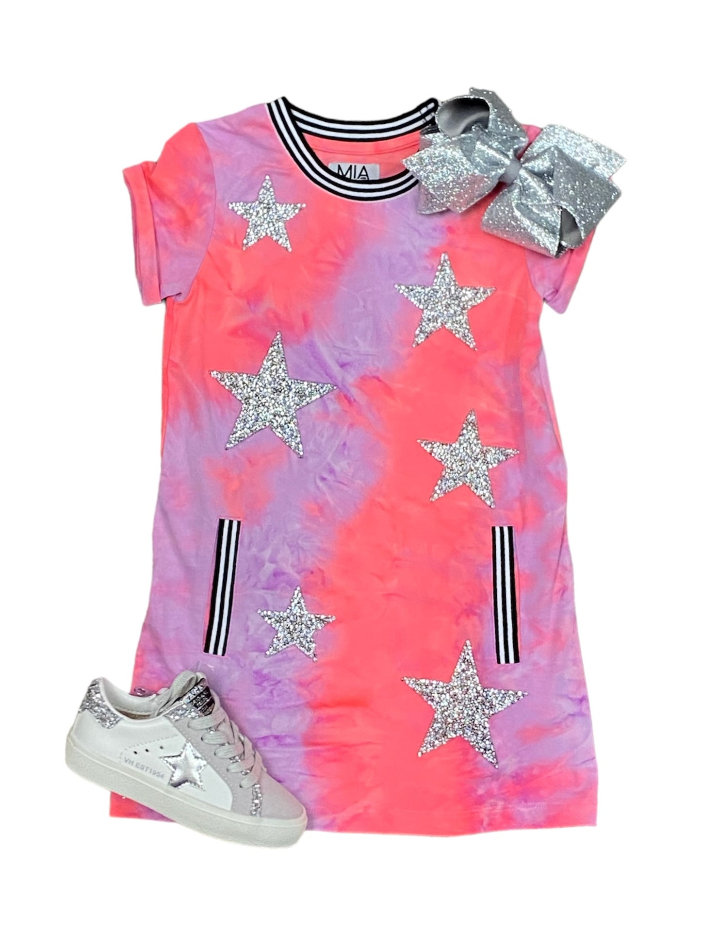 Pink/Purple Star Dress