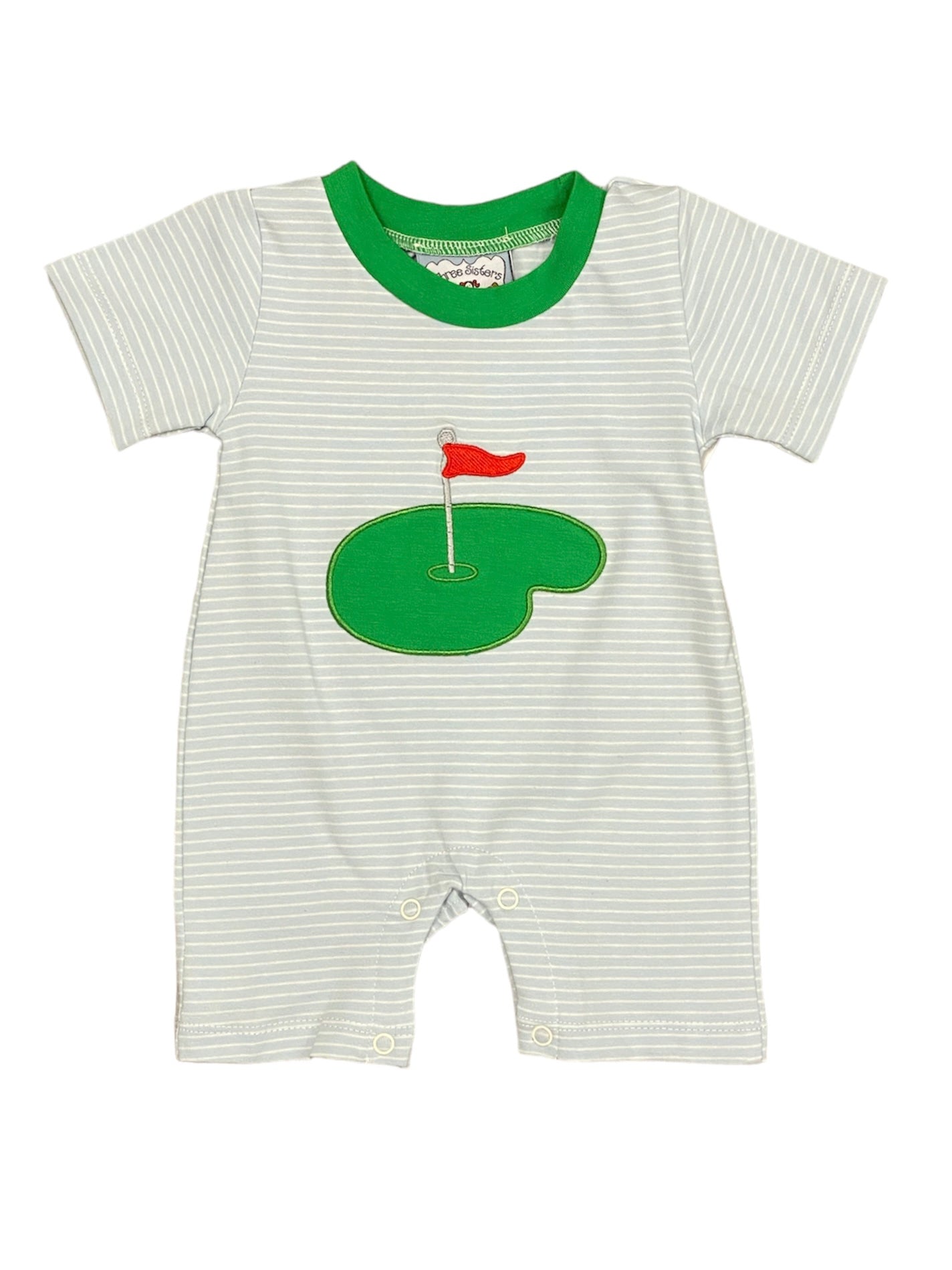 Golf Boys Appliqué Romper