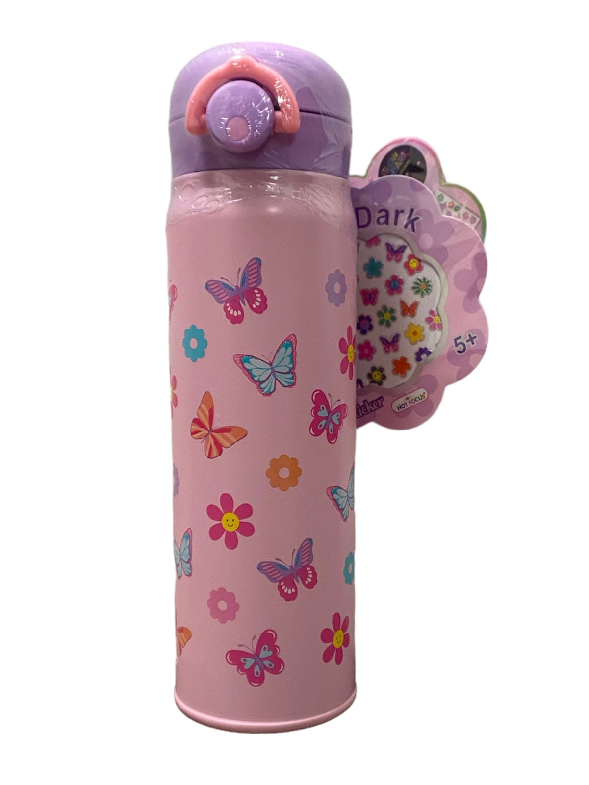Double Wall Water Bottle - Butterfly