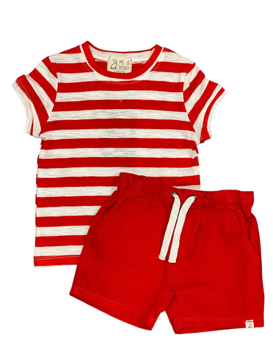Red/White Striped Tee