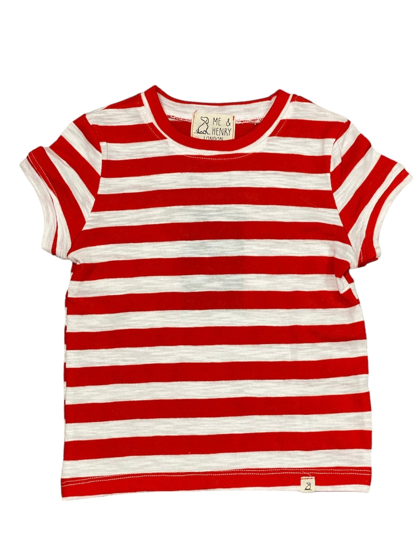 Red/White Striped Tee