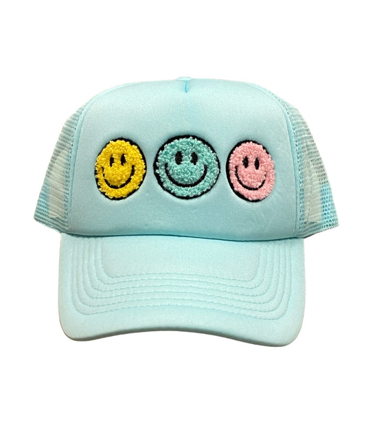 You Make Me Smile Trucker Hat- Pastel