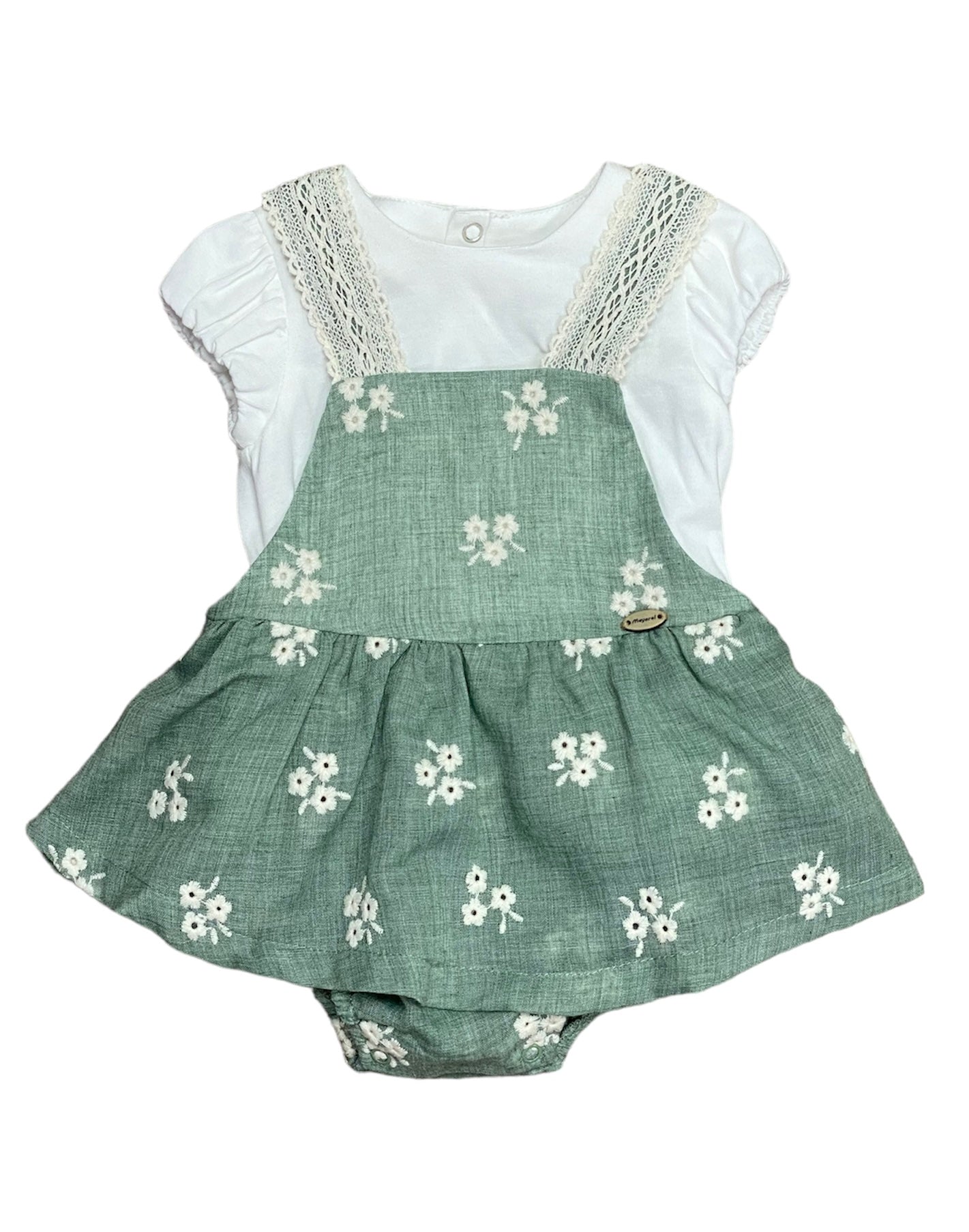 Eucalyptus Dungaree Skirt Set
